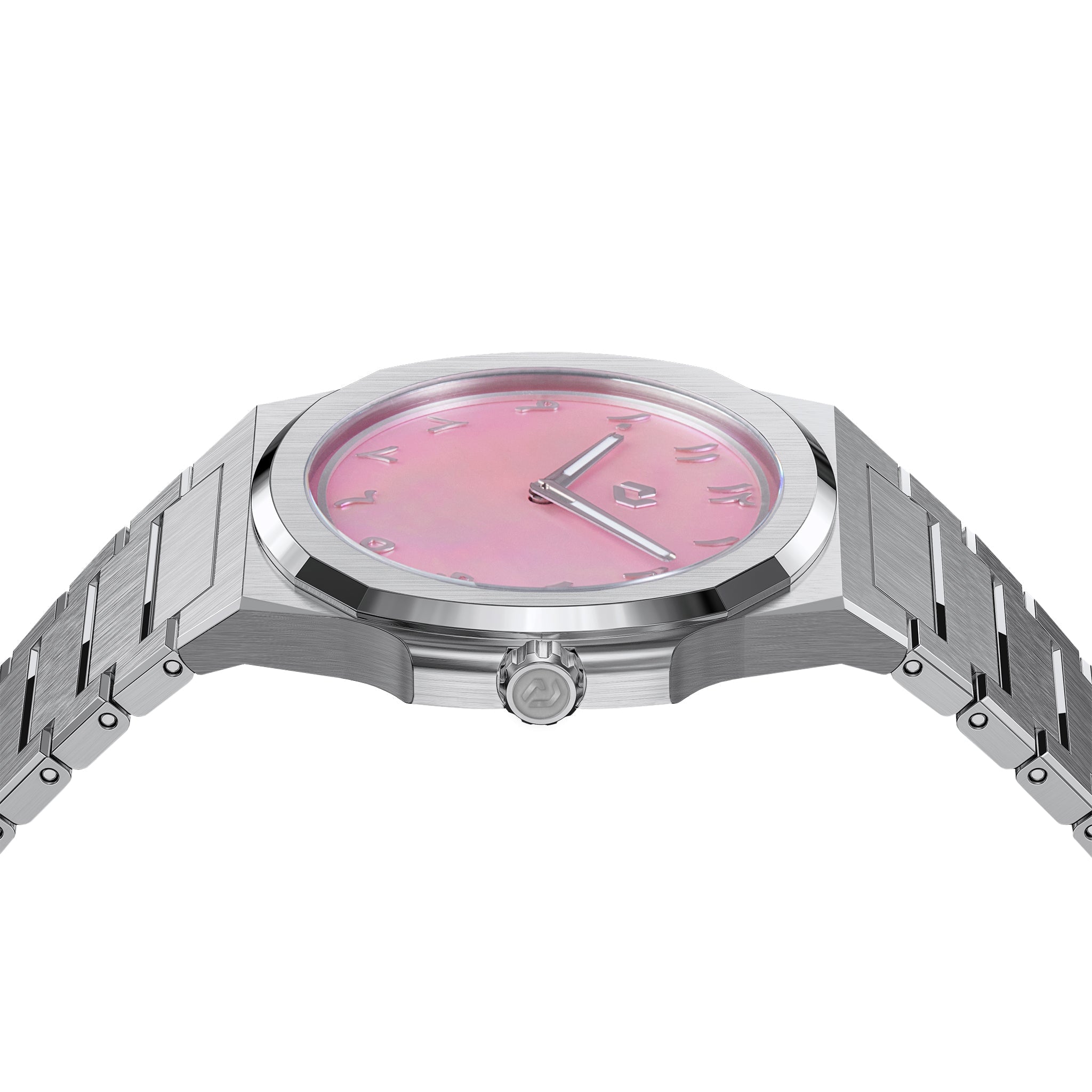 MS MOP Silver Pink 38mm